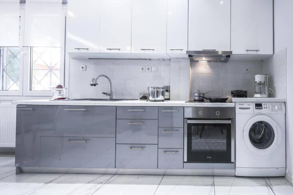 Villa Modern Fully-Equipped House, 5 Min Walk From Metro à Athènes Extérieur photo